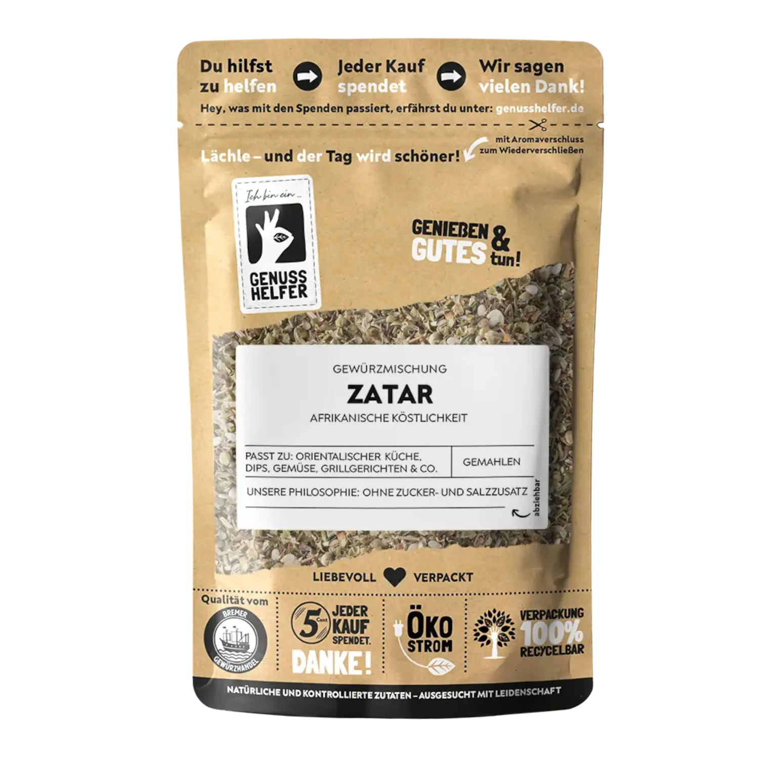 Zatar, afrikanische Gewürzmischung