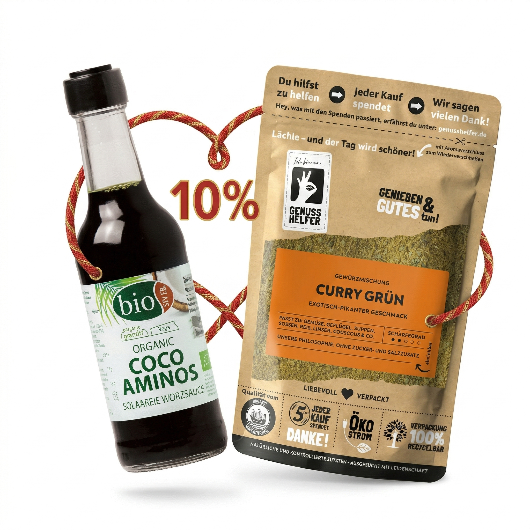 Curry & Bio Coco Aminos Würzsauce