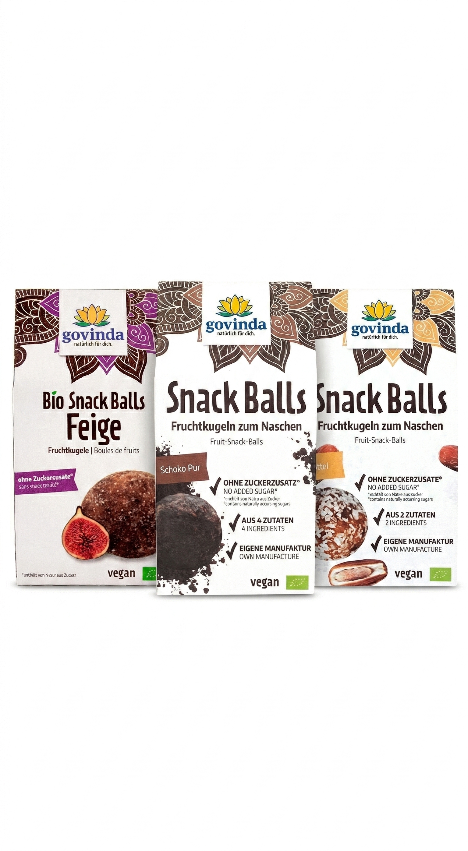 Snack Balls Datteln versch. Sorten