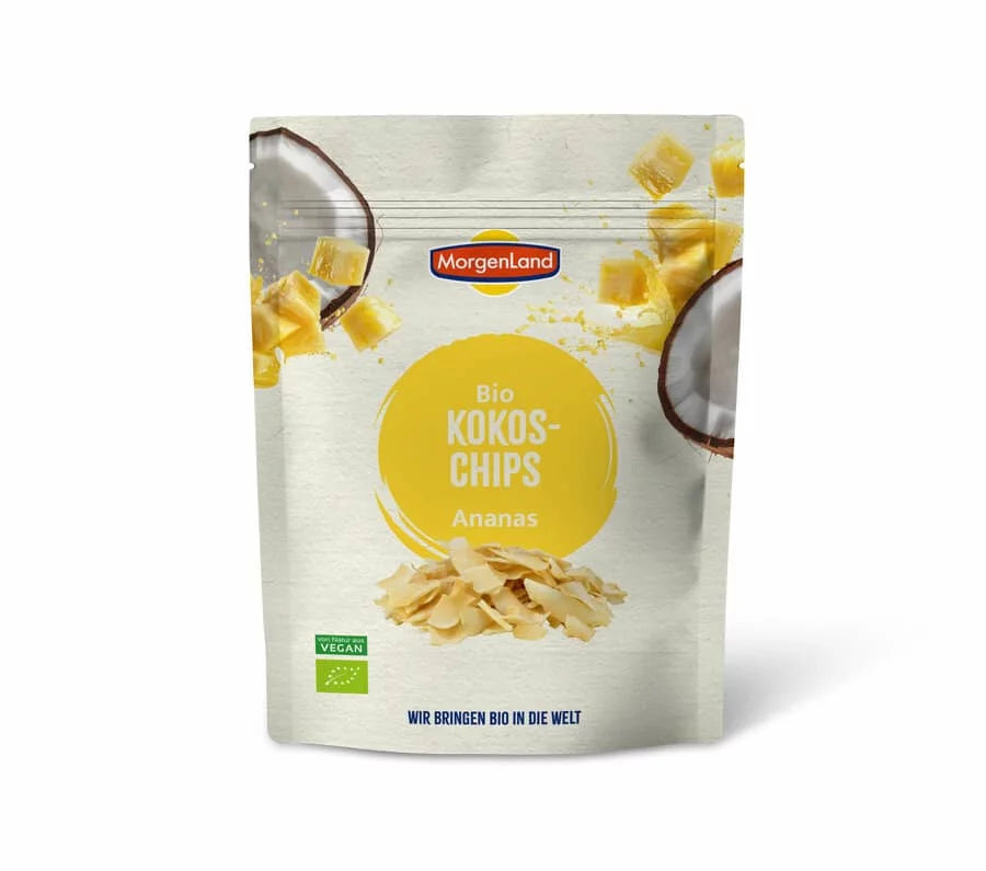 Kokoschips Kakao, Karamell oder Ananas