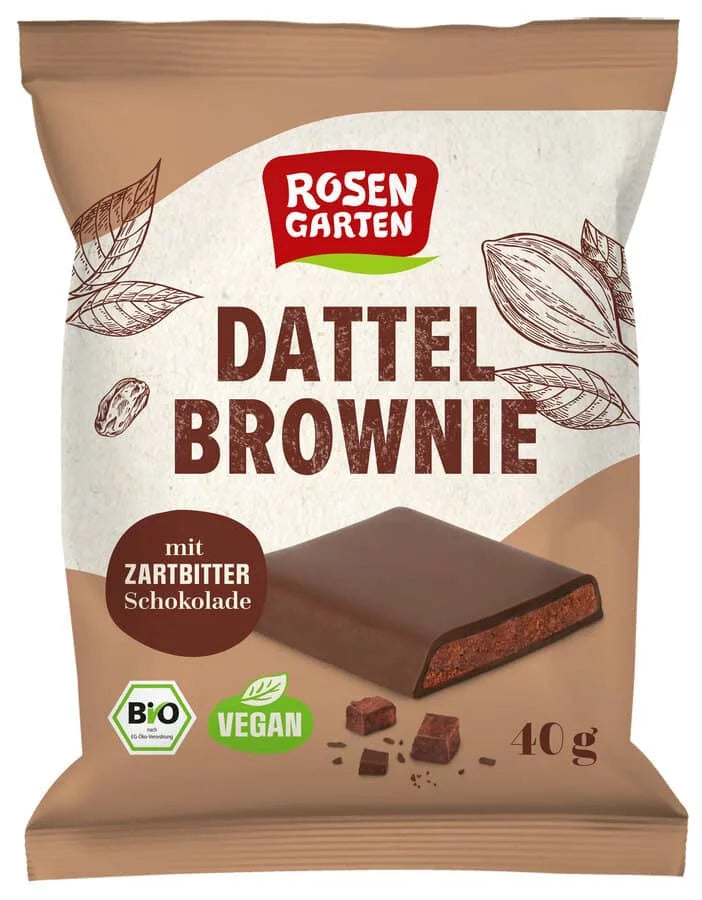 Dattel Brownie Riegel